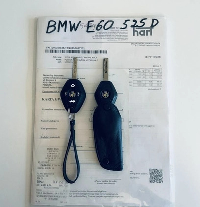 BMW Seria 5 cena 24000 przebieg: 331000, rok produkcji 2004 z Szczecin małe 211